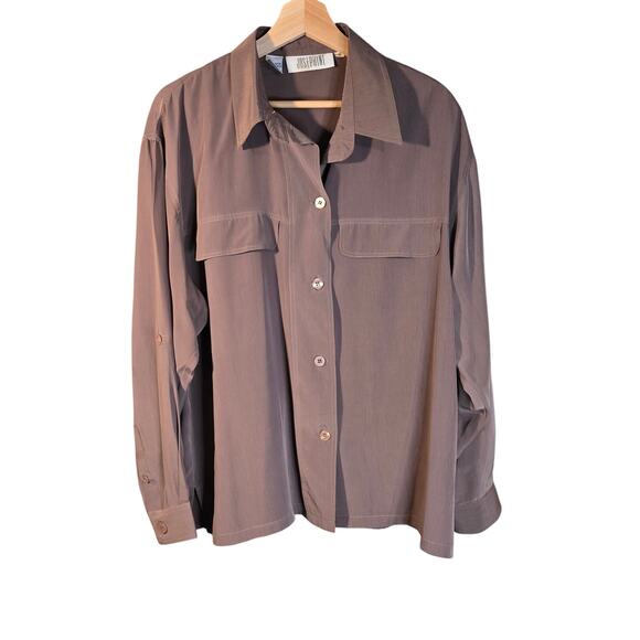 Josephine 16 Brown Blouse/Shirt/Overshirt [0175] - Picture 1 of 7